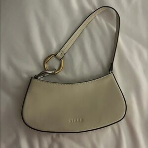 Staud Ollie bag cream